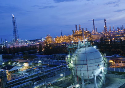 Refinery at Dusk